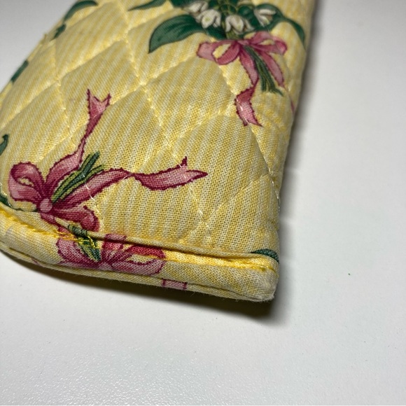 Vera Bradley Hope Lilly of the Valley Retired Soft Double Eyeglass Case - Picture 7 of 11
